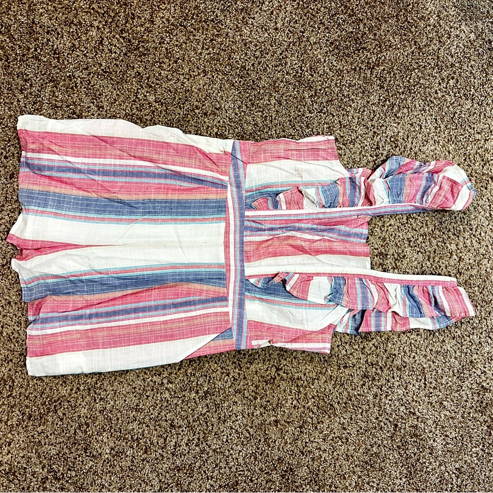 Entro Multicolor Striped Romper